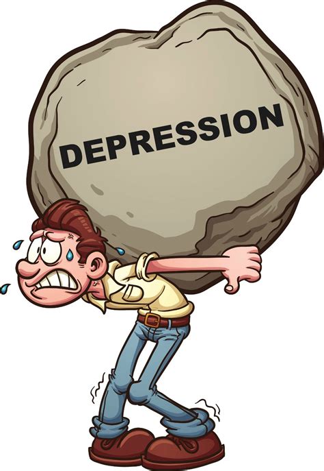 depression pictures cartoon|depression clip art image.